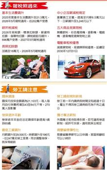 2026年多項新制元旦上路 一文全掌握