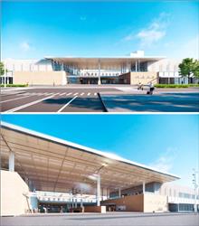 台南車站地下化年底通車 「漂浮大屋頂、下沈廣場」搶先亮相